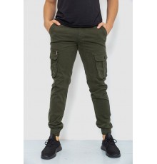 Штани карго чоловічі, колір хакі, 244R2073