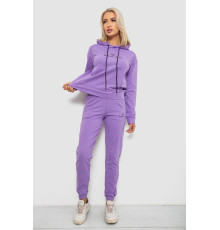 Спортивный костюм женский двухнитка, цвет сиреневый, 214R1419-002
