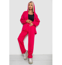 Спортивный костюм женский, цвет малиновый, 238R114-3