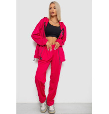 Спортивный костюм женский, цвет малиновый, 238R114-4