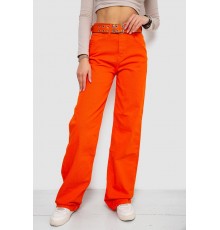 Джинси жіночі, колір помаранчевий, 0R00160