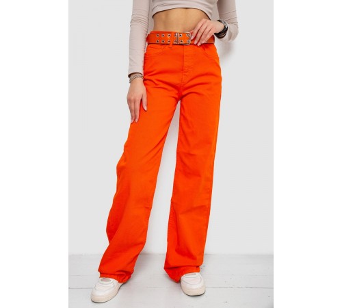 Джинсы женские, цвет оранжевый, 250R00160
