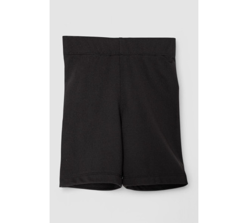 Шорты детские микродайвинг на флисе, цвет черный, 102R413