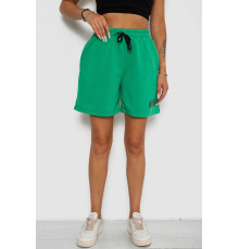 Шорты женские с принтом, цвет зеленый, 238R132