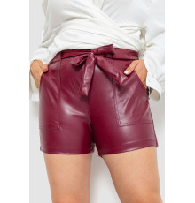 Шорты женские, цвет вишневый, 102R295