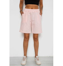 Шорти жіночі однотонні, колір світло-рожевий, 238R57820