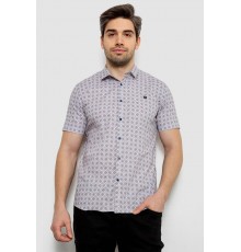 Сорочка чоловіча з коротким рукавом, колір бежевий, 214R6917-15