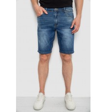 Джинсові шорти чоловічі, колір синій, 244R5A-049