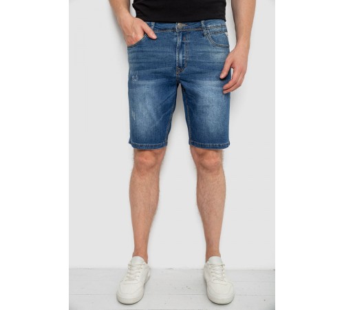 Джинсові шорти чоловічі, колір синій, 244R5A-049