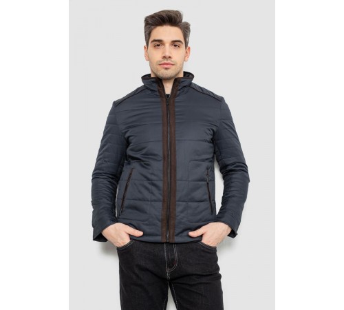 Куртка чоловіча демісезонна, колір синій, 244R001K
