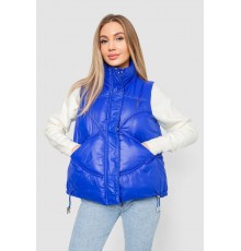 Жилет жіночий однотонний, колір електрик, 244R915