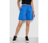 Шорти жіночі однотонні, колір електрик, 238R315