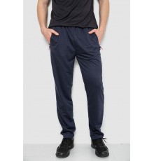 Спорт штани чоловічі, колір темно-синій, 244R41734