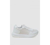 Кроссовки женские, цвет белый, 248RG02