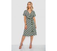 Сарафан в горох, цвет хаки, 241R166