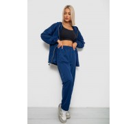 Спортивный костюм женский, цвет синий, 238R114-2