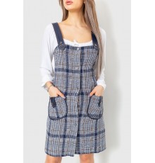 Сарафан жіночий, колір синьо-сірий, 230R107