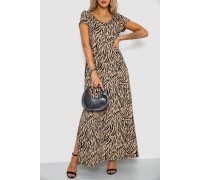 Платье жатка, цвет бежевый, 102R5262