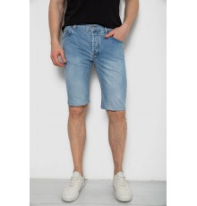 Шорти чоловічі джинсові, колір блакитний, 238R2012