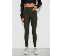 Лосины однотонные, цвет хаки, 238R57308