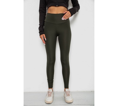 Лосини однотонні, колір хакі, 238R57308