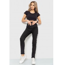 Джинси жіночі skinny, колір чорний, 186R0028