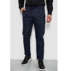 Штани чоловічі класичні однотонні, колір синій, 157RU02-015