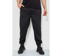 Спортивные штаны мужские, цвет черный, 244R4779
