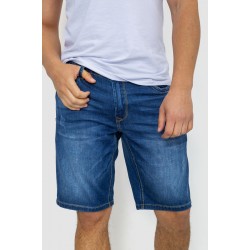 Джинсовые шорты мужские, цвет синий, 244R5A-050