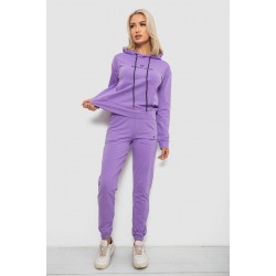 Спортивный костюм женский двухнитка, цвет сиреневый, 214R1419-002