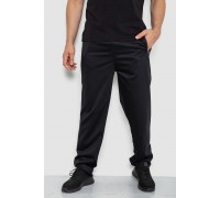 Спортивные штаны мужские, цвет черный, 244R4932