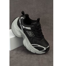 Кросівки жіночі демісезонні, колір чорний, 248RCX1530