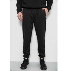 Спортивні штани чоловічі, колір чорний, 244R435