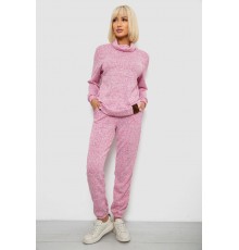 Костюм жіночий повсякденний, колір рожевий, 257R123 Костюм жіночий повсякденний, колір рожевий, 257R123