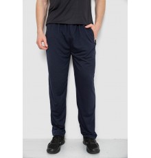 Спорт штани чоловічі, колір темно-синій, 244R41250