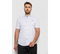 Рубашка мужская классическая, цвет белый, 214R7115