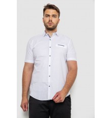 Рубашка мужская классическая, цвет белый, 214R7115
