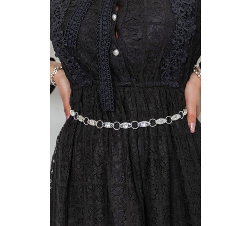 Ремінь-ланцюжок жіночий, колір сріблястий, 196R10U13W1-8