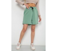 Шорты женские однотонные, цвет оливковый, 238R57907