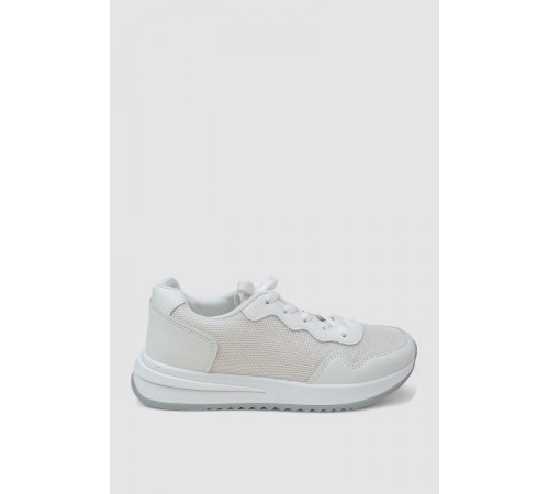Кроссовки женские, цвет бело-серый, 248RG02