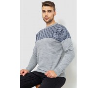 Светр чоловічий, колір сіро-синій, 161R898