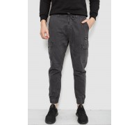 Штаны мужские однотонные, цвет серый, 244R1693