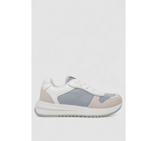 Кросівки жіночі, колір біло-сірий, 248RG70-7R