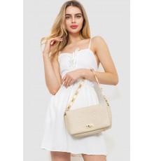 Сарафан-комбінезон однотонний, колір молочний, 129R1047-1