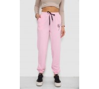 Спортивные штаны женские, цвет розовый, 238R121