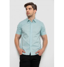 Рубашка мужская однотонная, цвет оливковый, 214R6917-3