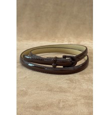 Ремінь жіночий, колір коричневий, 196RL1010W18-1