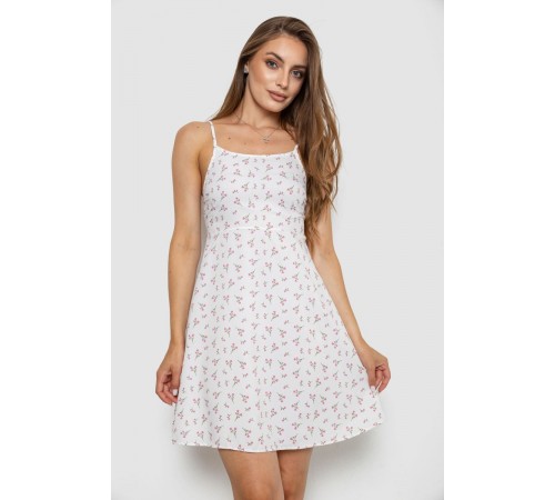 Сарафан, колір біло-рожевий, 129R1056-1