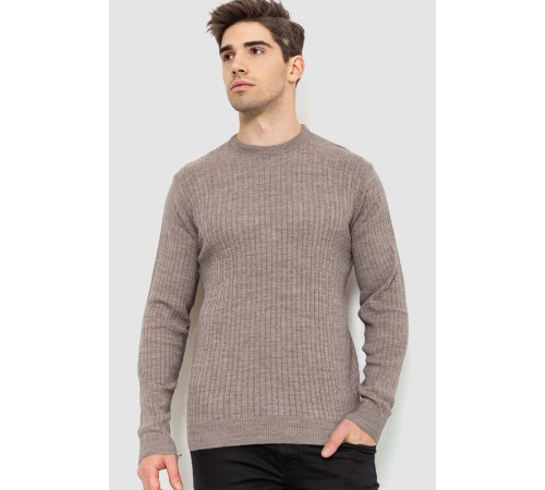 Светр чоловічий, колір мокко, 161R880