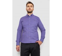 Рубашка мужская с принтом, цвет фиолетовый, 214R16286
